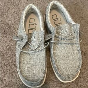 Hey Dude Men's Gray Casual Shoes